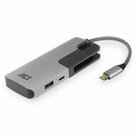 ACT-AC7052-USB-C-Hub-3-port-met-cardreader-en-PD-pass-through