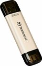 Transcend-JetFlash-930C-USB-flash-drive-256-GB-USB-Type-A-USB-Type-C-3.2-Gen-1-(3.1-Gen-1)-Goud