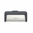 SanDisk-Drive-USB-Ganda-Ultra-Tipe-C-256-GB-USB-flash-drive-USB-Type-A-USB-Type-C-3.2-Gen-1-(3.1-Gen-1)-Grijs-Zilver