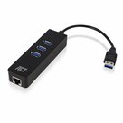 ACT-AC6310-interface-hub-USB-3.2-Gen-1-(3.1-Gen-1)-Type-A-5000-Mbit-s-Zwart