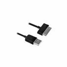 Ewent-EW9907-mobiele-telefoonkabel-Zwart-1-m-USB-A-Samsung-30-pin