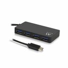 Ewent-EW1135-USB-3.0-(3.1-Gen-1)-Type-C-5000Mbit-s-Zwart-hub-&amp;-concentrator